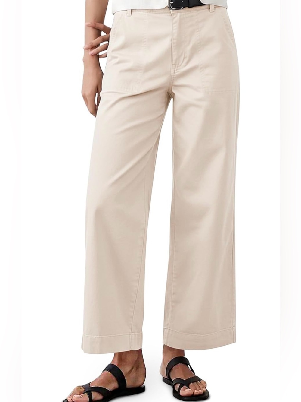 NWOT Women’s wide leg ankle pants
size 12-14